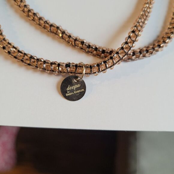 Deepa Guernani Bethany Nwcklace - Black - NWT - Picture 4 of 5